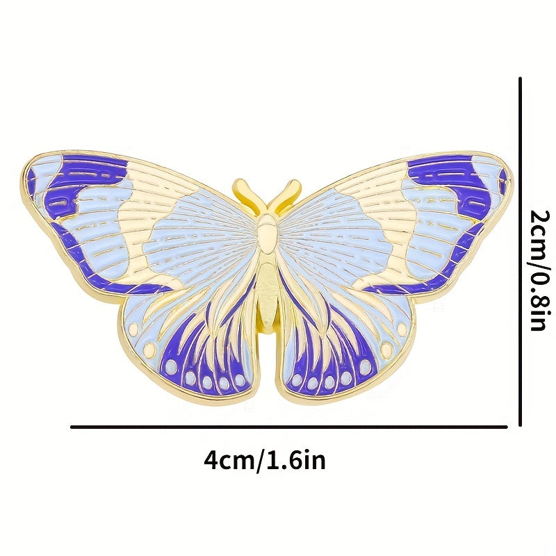 Butterfly Insect Brooch For Men Creative Pins For Men
