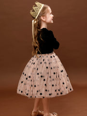 Girls Tulle Dress Long Sleeve