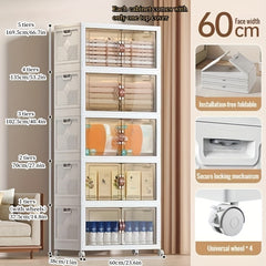 One Layer Stackable Folding Storage Bin Sturdy Mega Size