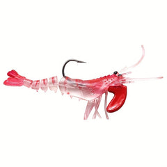 5pcs Shrimp Soft Lures for Freshwater and Saltwater Fishing