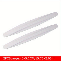 2pcs Car Anti-collision Rubber Corner Bumper Protective Stickers