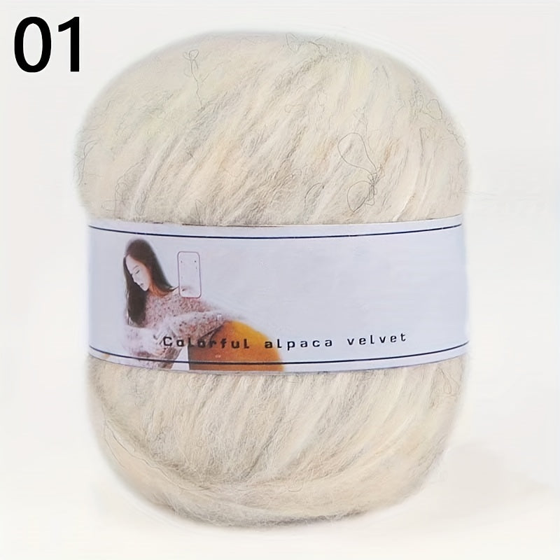 60g Colorful Dot Fancy Thread for DIY Coat Scarf