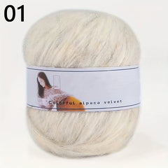 60g Colorful Dot Fancy Thread for DIY Coat Scarf