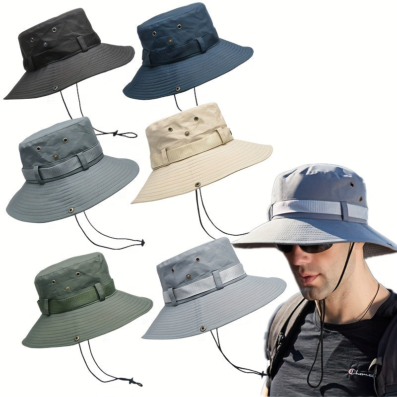 Polyester Leisure Sunshade Fishing Outdoor Visor Cap