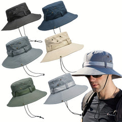 Polyester Leisure Sunshade Fishing Outdoor Visor Cap