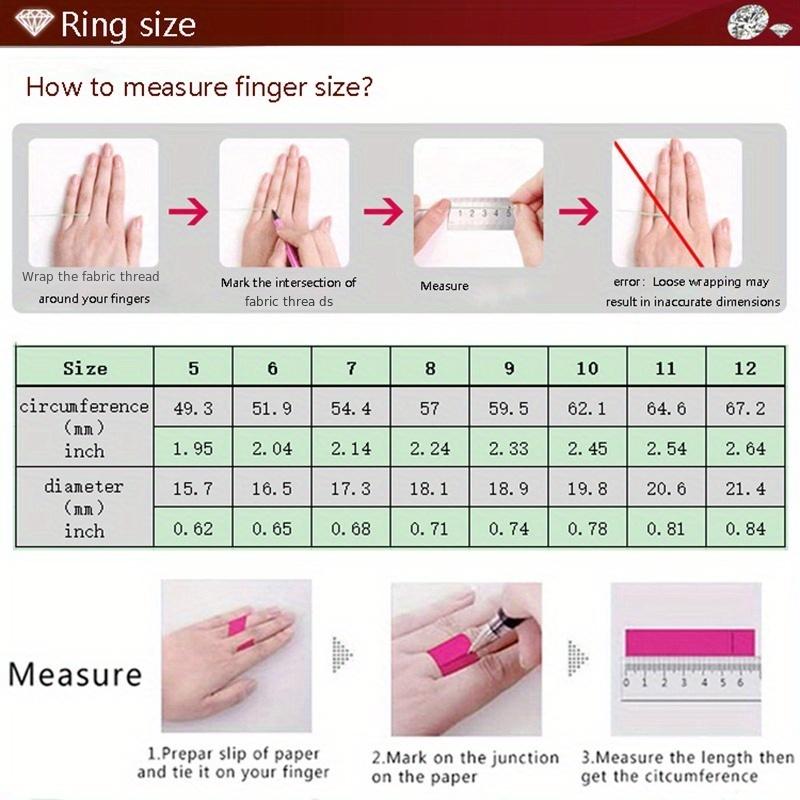 Triangle Zircon Ring 18k Plated Promise Ring for Female