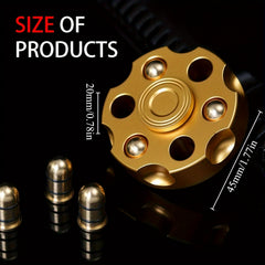 3 Colors Fun Finger Spinner Metal Alloy Relax Toy Adult Spinning Fidget Gift