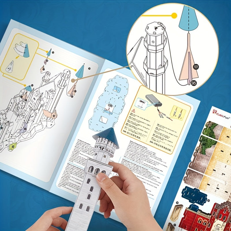 3D Neuschwanstein Castle Puzzles for Adults and Teens