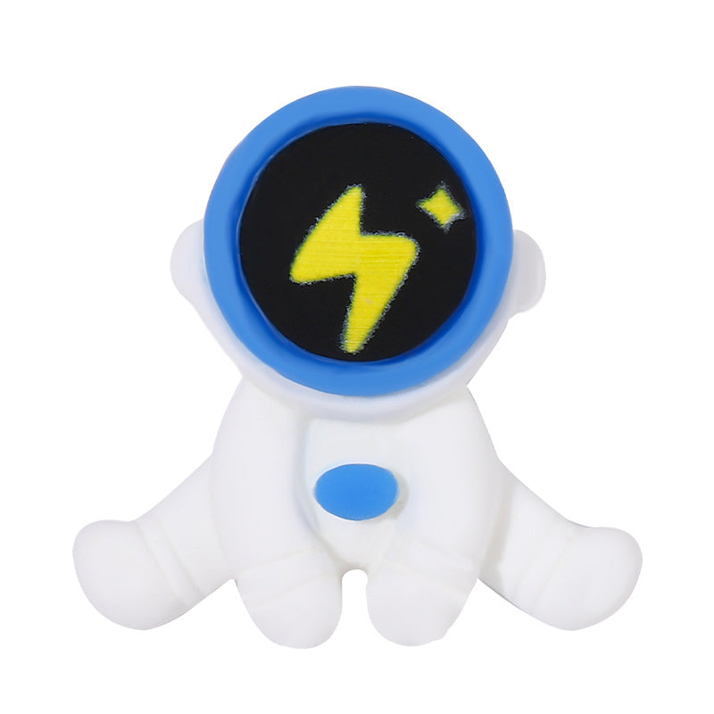Cartoon Astronaut Resin Spaceman Pin Brooches for Kids