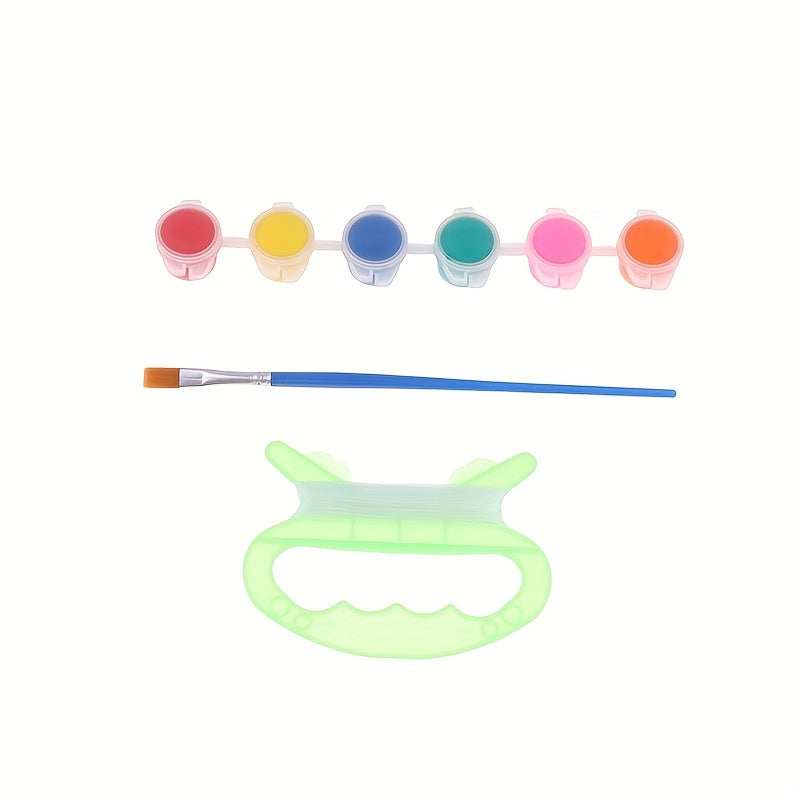 DIY Children Education Painting Kite for Outdoor Grassland Activities