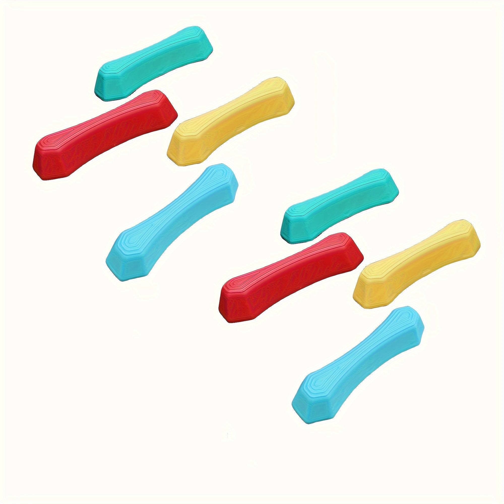 8pcs Stepping Stone & Balance Block Set for Youngsters' Fitness & Sensory Play