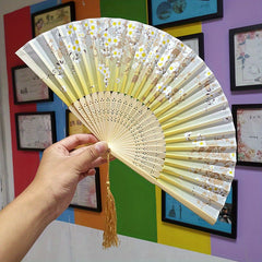 Chinese Classical Folding Flower Fan Dance for Party