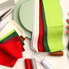 40pcs Cotton Fabric Quilting Strips Craft Fabric Bundle Patchwork Cotton