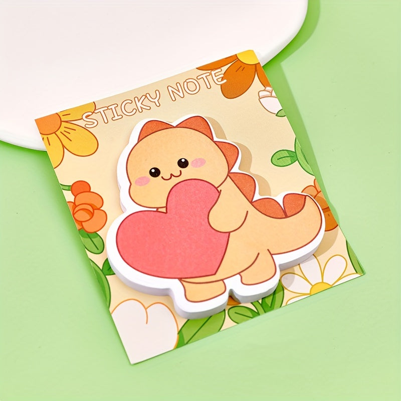 4pcs Dinosaur Sticky Notes 120 Sheets