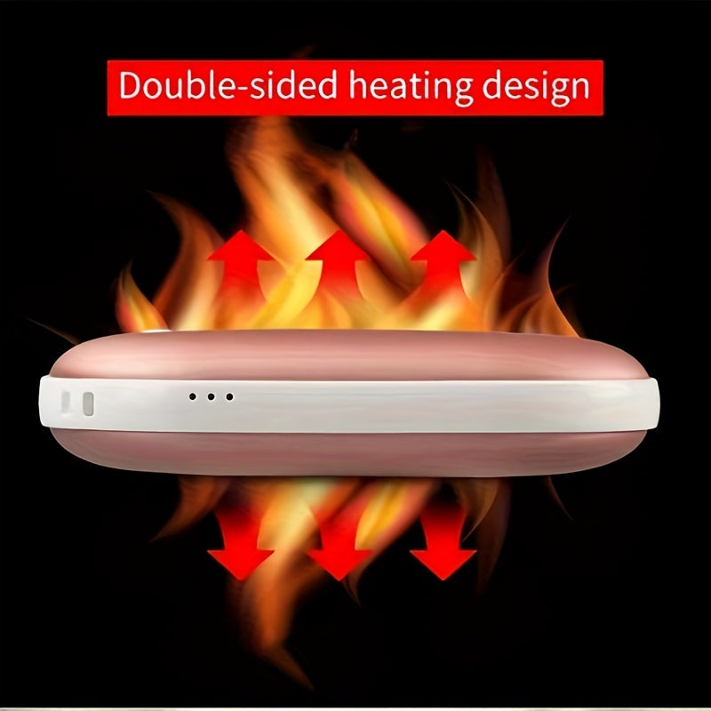 Portable Pebble Hand Warmer USB Rechargeable Mini Heater