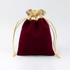 10pcs Velvet Drawstring Gift Bag Wedding Jewellery Candy Packaging Pouches Bag