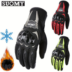 Snowmobile Skiing Touch Screen Motorcycle Gloves for Men & Women