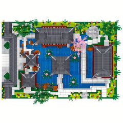 Building Block Toys DIY Suzhou Garden Assembly Model