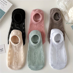 6 Pairs Maple Leaf Low Cut Ankle Socks Women's St