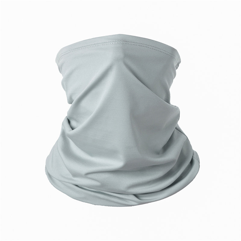 Men's Breathable Face Cover Washable Ice Silk Scarf for Hiking