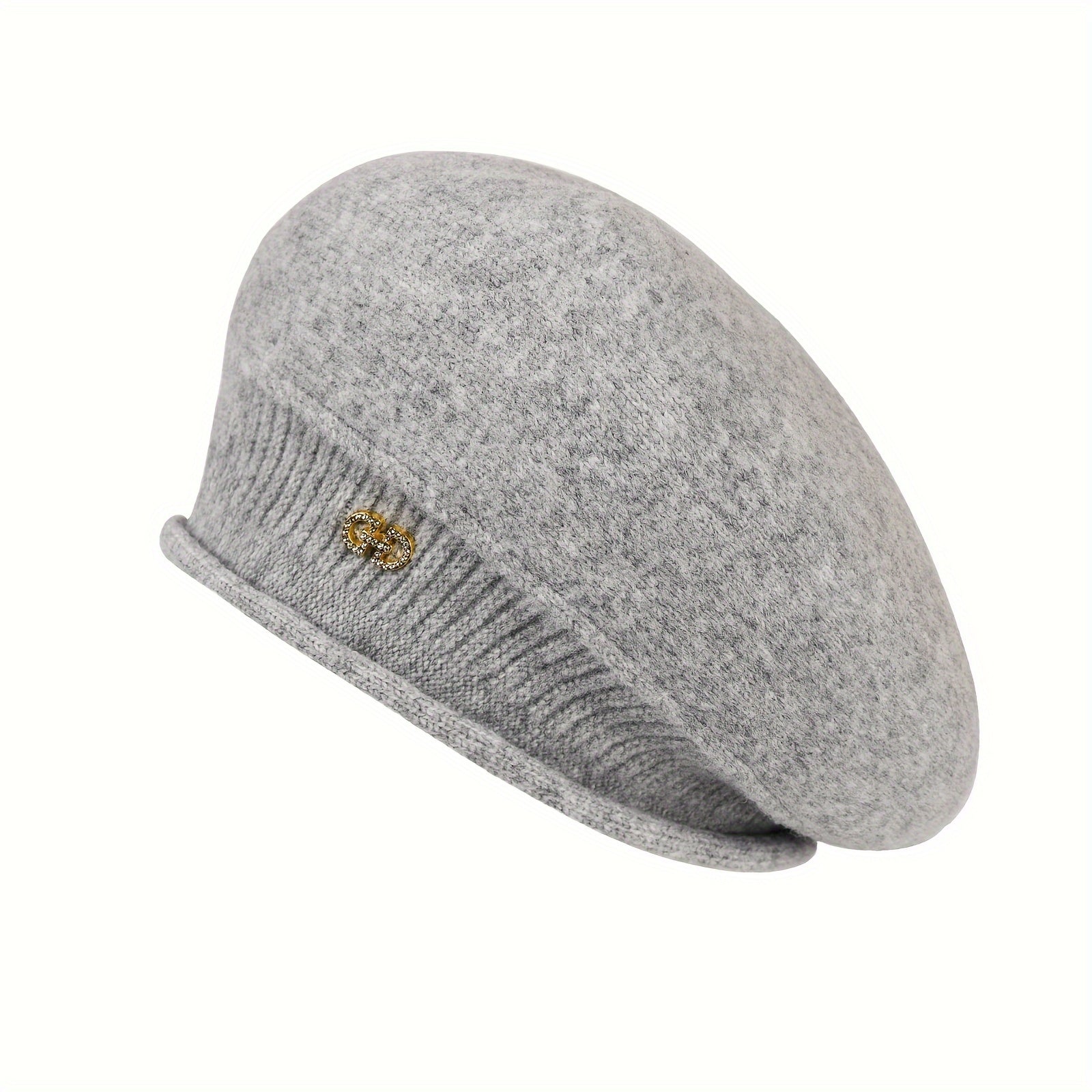 Women's Winter Knitted Beret Wool Hat