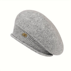 Women's Winter Knitted Beret Wool Hat