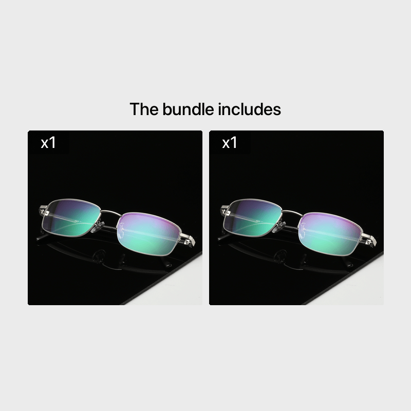 Portable Anti Light Men's Reading Glasses HD Coating
