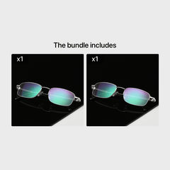 Portable Anti Light Men's Reading Glasses HD Coating