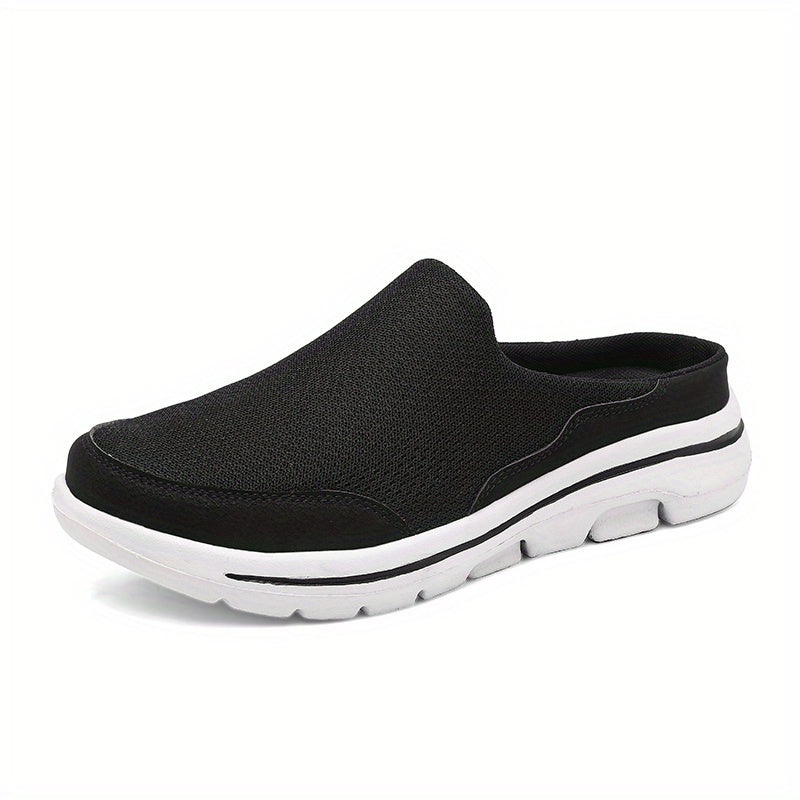 Men's Breathable Slip On Mules Lightweight Non Slip Comfy Shoes