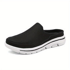 Men's Breathable Slip On Mules Lightweight Non Slip Comfy Shoes