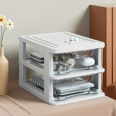 Drawer Type Cosmetic Stationery Storage Rack Plastic Makeup Organizer