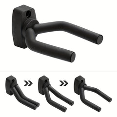 Guitar Wall Mount Hanger for All Size Instruments Easy Install