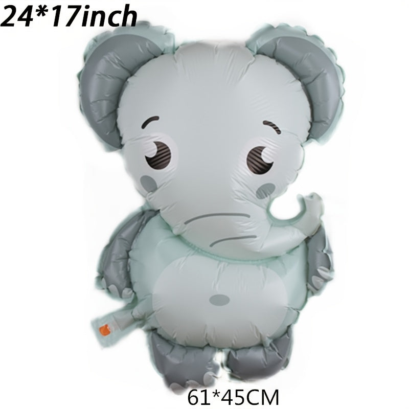 10 Animal Balloons Assorted 24in