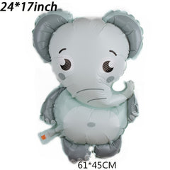 10 Animal Balloons Assorted 24in