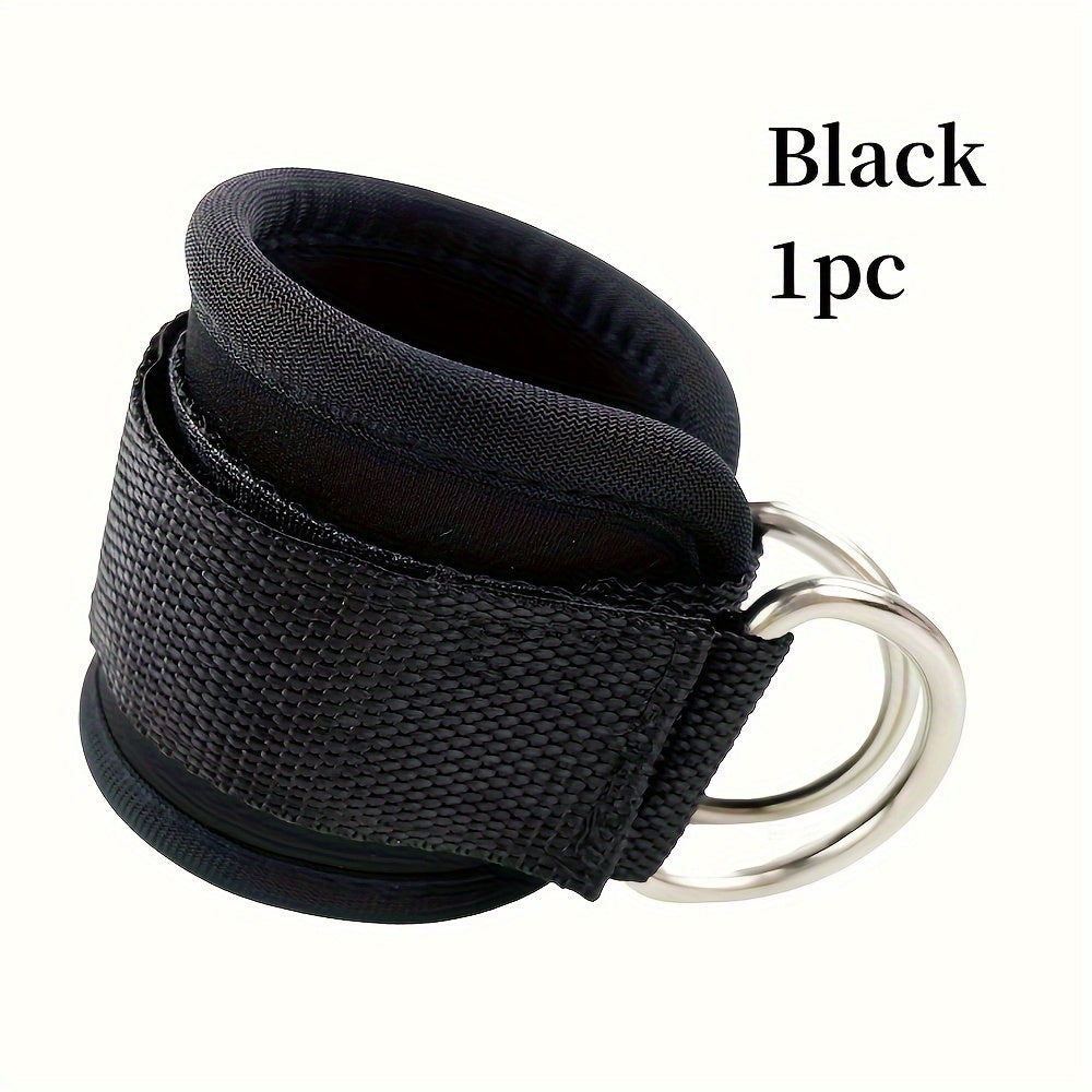 Adjustable Dumbbell Padded Ankle Strap Resistance Band Gym Kickback Cuffs
