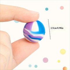 50-100 Assorted Rubber Bouncy Balls - Party Favors & Gift Bags