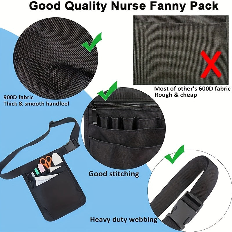 Makeup Artist Waist Pouch Bag For Beauty Scissors Makeup Brushes Eyebrow Razor