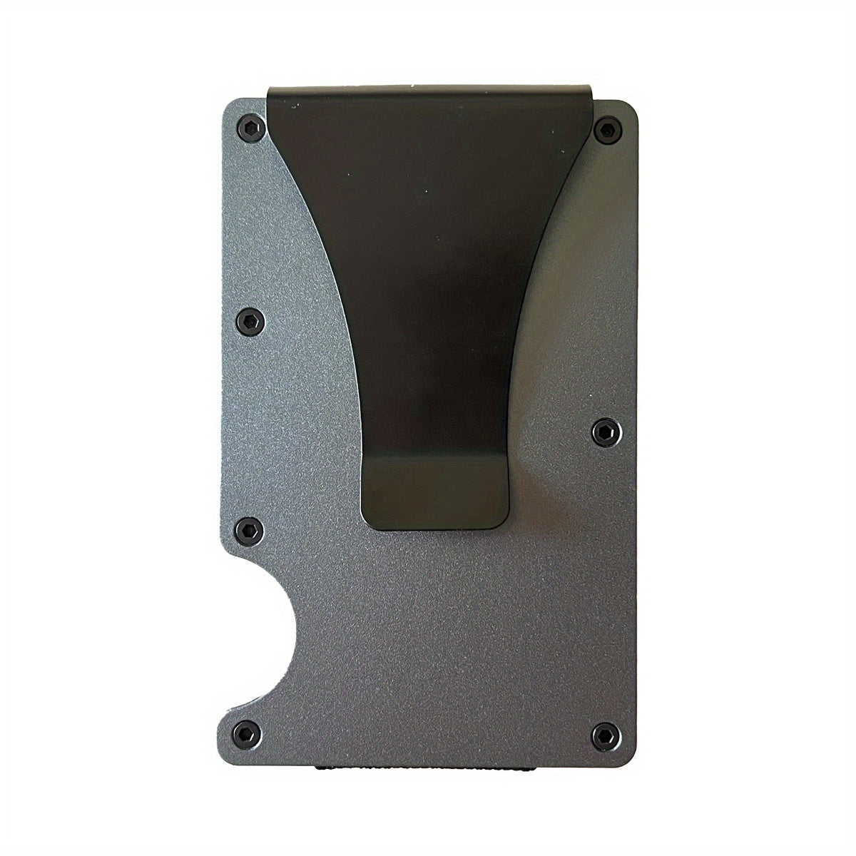 RFID Aluminum Money Clip Wallet Slim Metal Card Holder Front Pocket Wallet