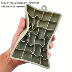 Silicone Ice Cube Tray for Cocktails and Beverages