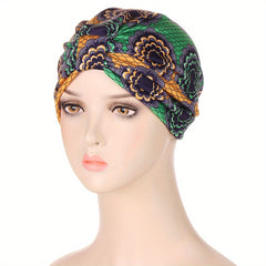 Vintage Women Head Wrap Head Scarf Lightweight Bonnet Beanies