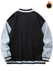 Men's Casual Warm Baseball Jacket