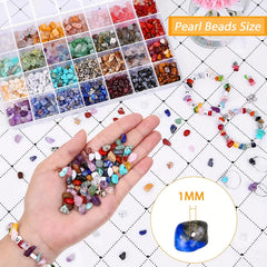 28 Colors Crystal Beads & Gemstone Beads Jewelry Making Kit