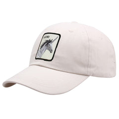 Animal Cartoon Sunscreen Hat Baseball Cap Embroidered Sun Visor Hat