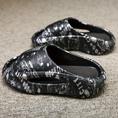Men's Astronaut Comfy Slides Non Slip Slippers Indoor Outdoor