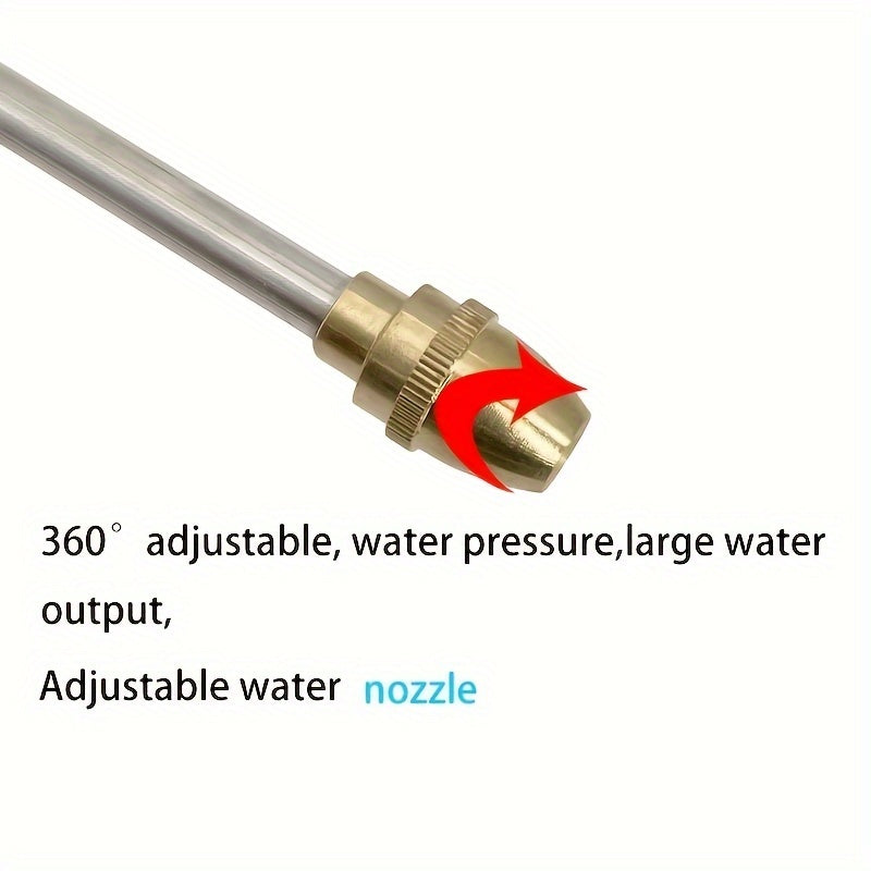 Brass Garden Spray Hose Nozzle High Pressure Foam Spray