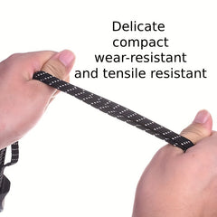 5pcs Bike Luggage Fixed Strap, Plastic Hook, M