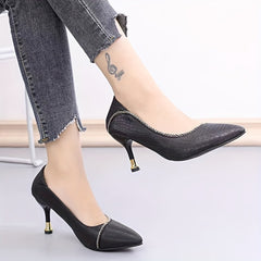 Sexy Stiletto Heels Comfort Slip On Pumps Women's Heels