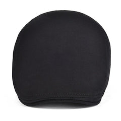 Men's Cotton Peaked Cap Solid Color