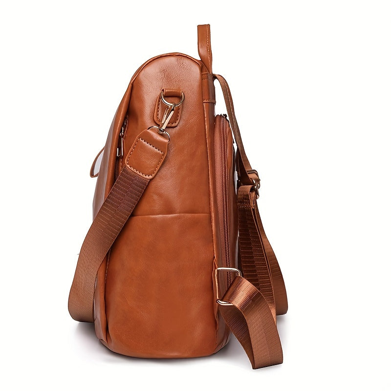 Vintage Convertible Travel Daypack Women's School Bag