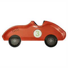 10pcs Race Car Shape Paper Plates Racing Car Party Supplies For Boys